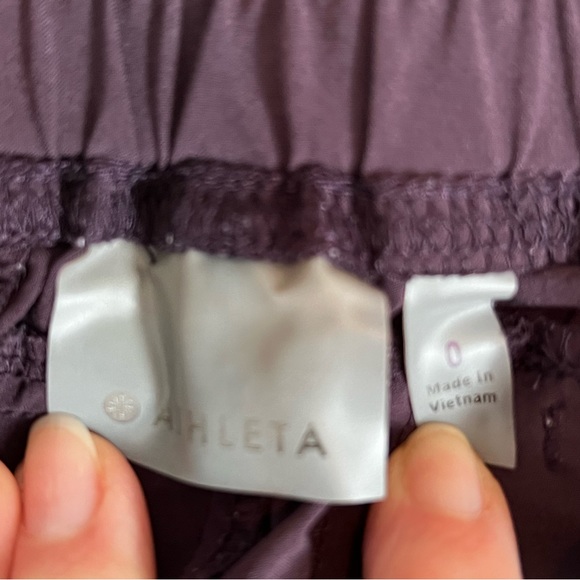 ATHLETA Active Dark Purple Women’s Pants Size 0 - Picture 3 of 6